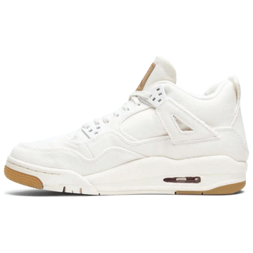 Levi's x Air Jordan 4 Retro GS 'White Denim'