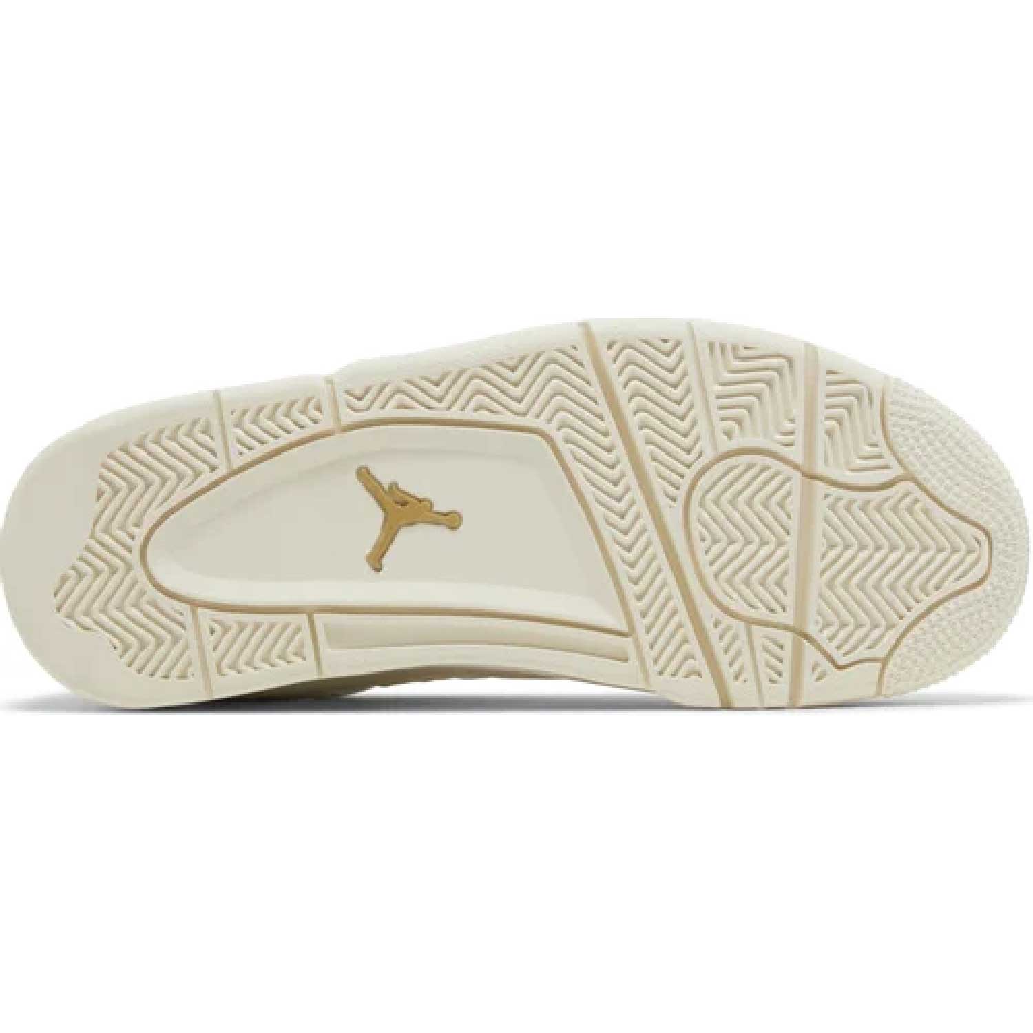 Wmns Air Jordan 4 Retro 'Metallic Sail Gold'