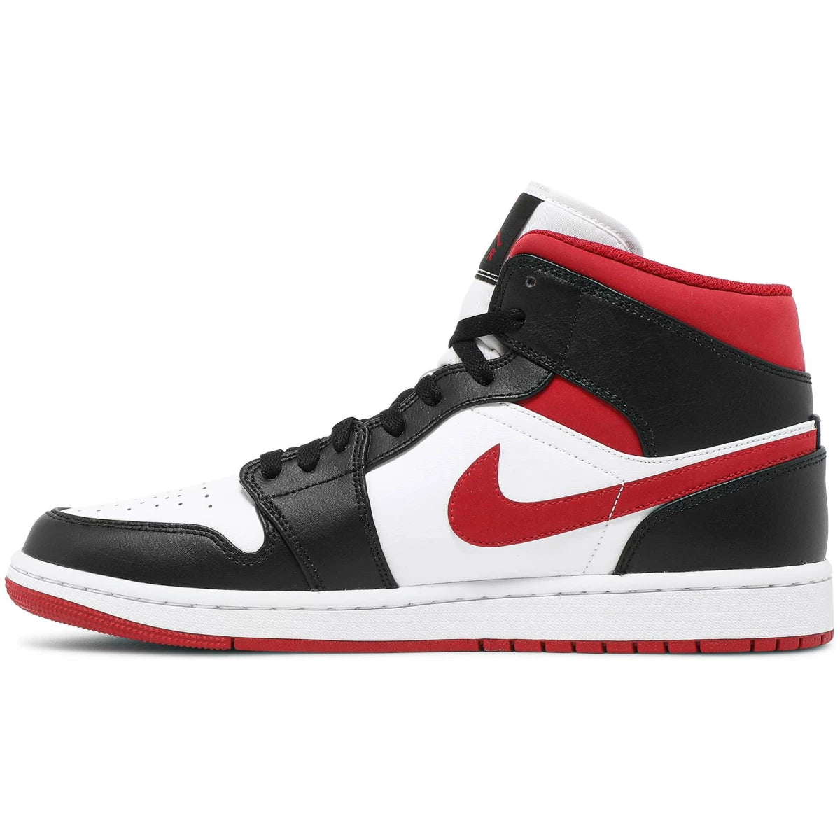 Air Jordan 1 Mid Black Gym Red