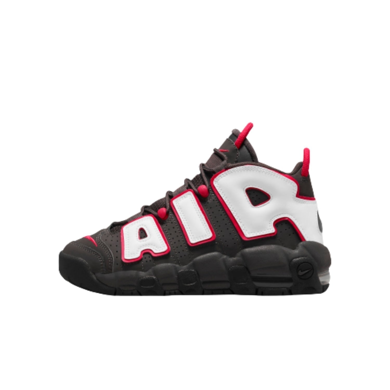 Air More Uptempo PS 'Medium Ash Siren Red White'