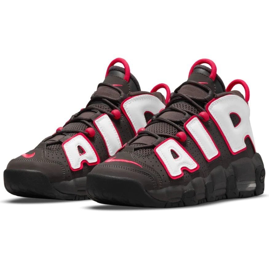 Air More Uptempo PS 'Medium Ash Siren Red White'