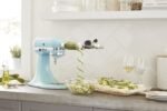 Deluxe 4.5 Quart Tilt-Head Stand Mixer - Mineral Water Blue