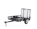 Carry-On Trailer 4′ x 7′ Mesh Floor Utility Trailer with Gate