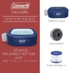 Coleman SaluSpa Atlantis AirJet Inflatable Hot Tub w/ Pump #P09144