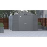 D Plastic Storage Shed 8 ft. W x 20 ft