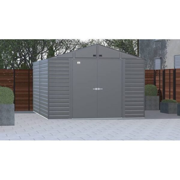 D Plastic Storage Shed 8 ft. W x 20 ft