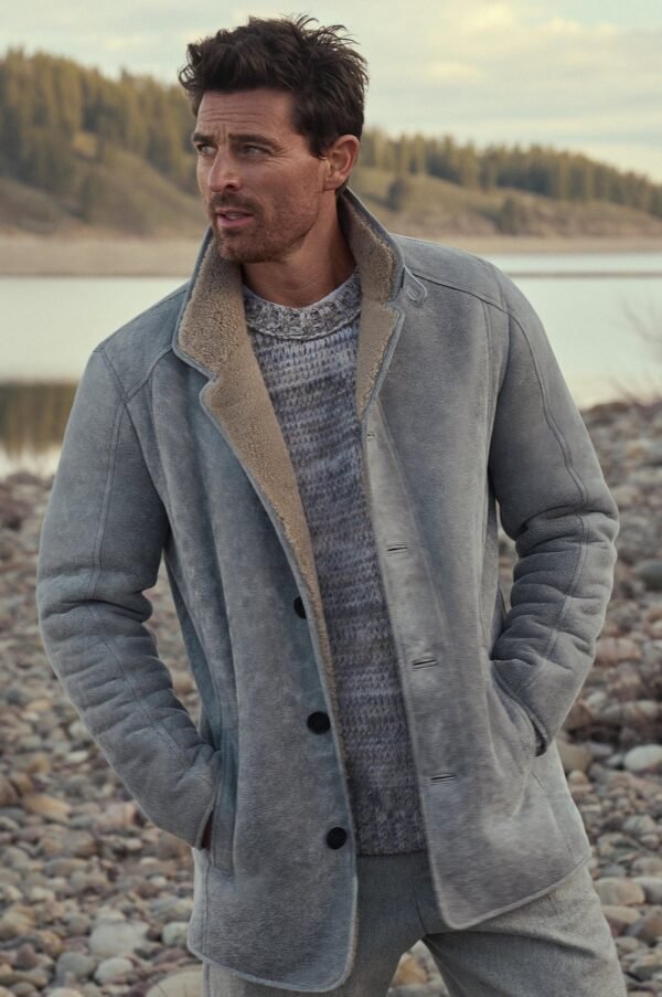 Pierre Sheepskin Coat