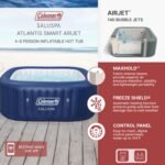Coleman SaluSpa Atlantis AirJet Inflatable Hot Tub w/ Pump #P09144