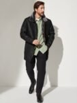 Hayes Quilted Sheepskin Coat
