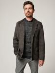 Mark Suede Leather Blazer