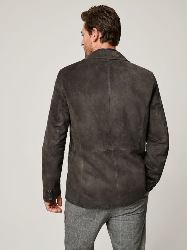 Mark Suede Leather Blazer