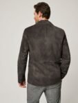 Mark Suede Leather Blazer