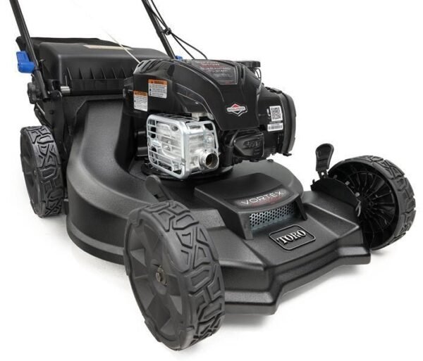 Toro 21563 Super Recycler 21″ RWD Spin-Stop Mower 7.25 B&S 163cc OHV