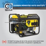 New!Champion Power Equipment 4550-Watt Dual Fuel RV Ready Portable Generator with CO Shield, 200970