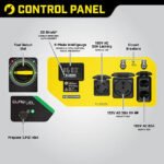 New!Champion Power Equipment 4550-Watt Dual Fuel RV Ready Portable Generator with CO Shield, 200970