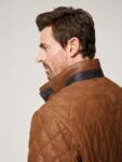 Christopher Quilted Leather Jacket