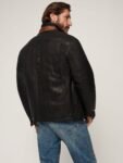 Romano Black Leather Jacket