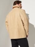 Jack Frost Palomino Edition Leather Coat with Shearling Lining