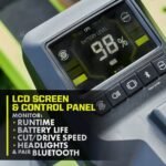 80V Max HP Lithium 54″ Brushless Electric Zero Turn Lawn Mower