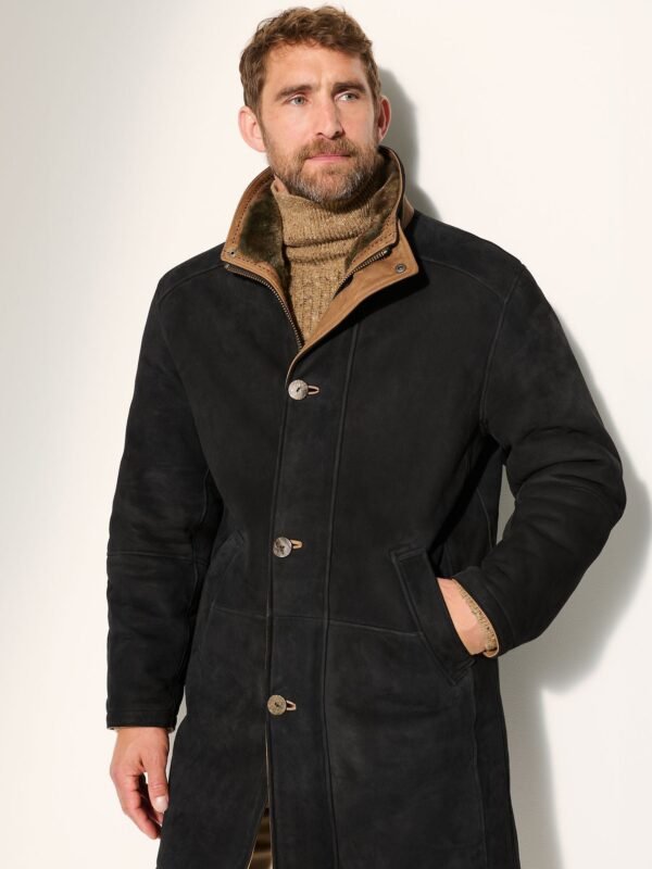 McKinley Black Sheepskin Coat
