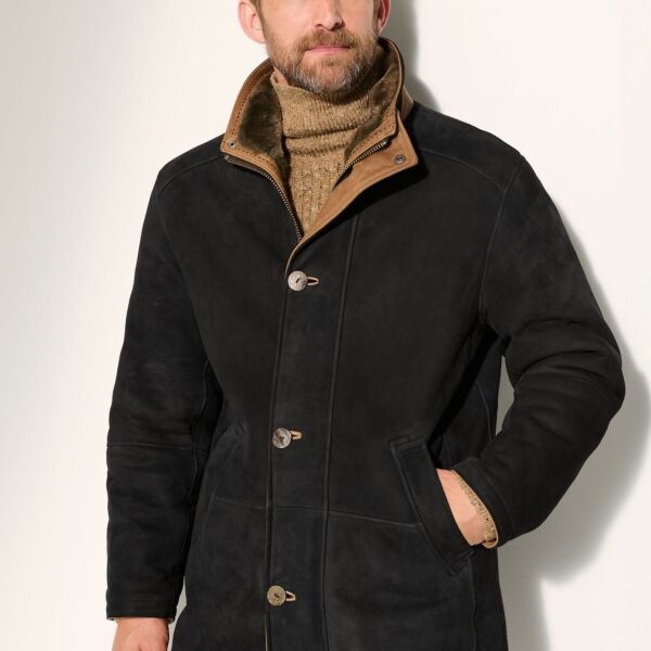 McKinley Black Sheepskin Coat