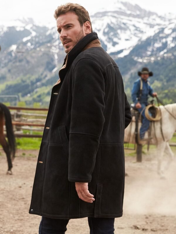 McKinley Black Sheepskin Coat
