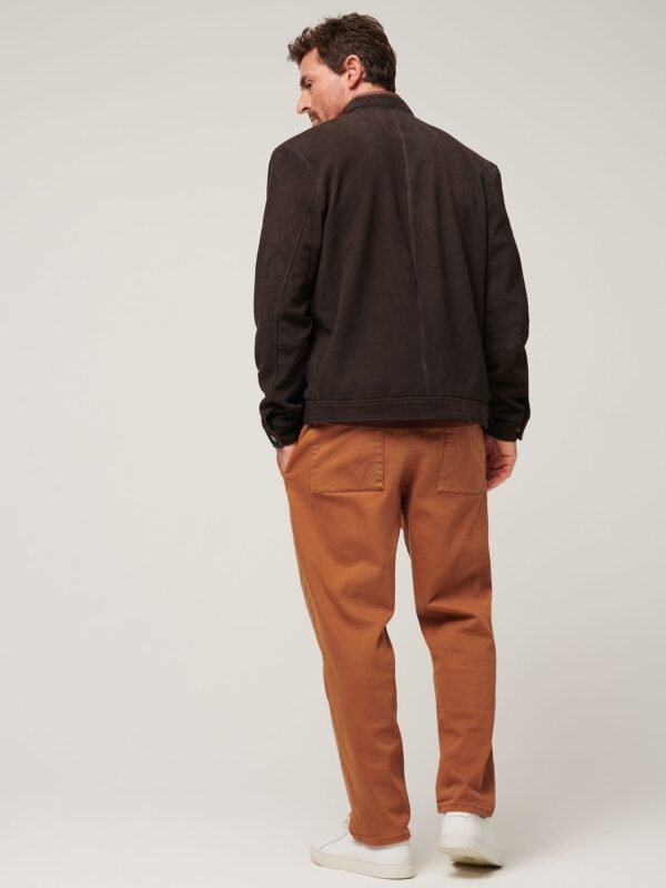 Zachary Distressed Leather Jacket