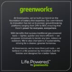 Greenworks 60V 21" Self Propelled Lawn Mower with (1) 8.0 Ah Battery & Rapid Charger 2546402