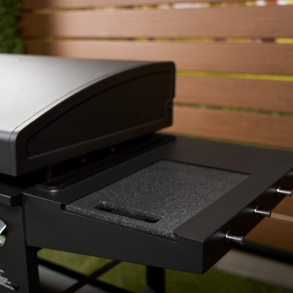 Blackstone Original Outdoor Griddle, 4-Burner 36" Propane Flat Top Grill with Hood, Black