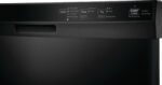 Frigidaire 24″ Built-In Dishwasher, Front Control, Black