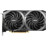 MSI NVIDIA GeForce RTX 3060 Ti Graphic Card – 8 GB GDDR6 – 1.70 GHz Boost Clock – 256 bit Bus Width – PCI Express 4.0 – DisplayPort – HDMI