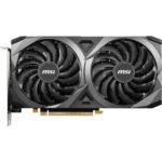 MSI NVIDIA GeForce RTX 3060 Ti Graphic Card - 8 GB GDDR6 - 1.70 GHz Boost Clock - 256 bit Bus Width - PCI Express 4.0 - DisplayPort - HDMI