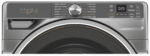 Whirlpool WFW6720RR, 27-Inch, 5.0 cu. ft. Smart Front Load Washer,  FreshFlow Vent System, Silver
