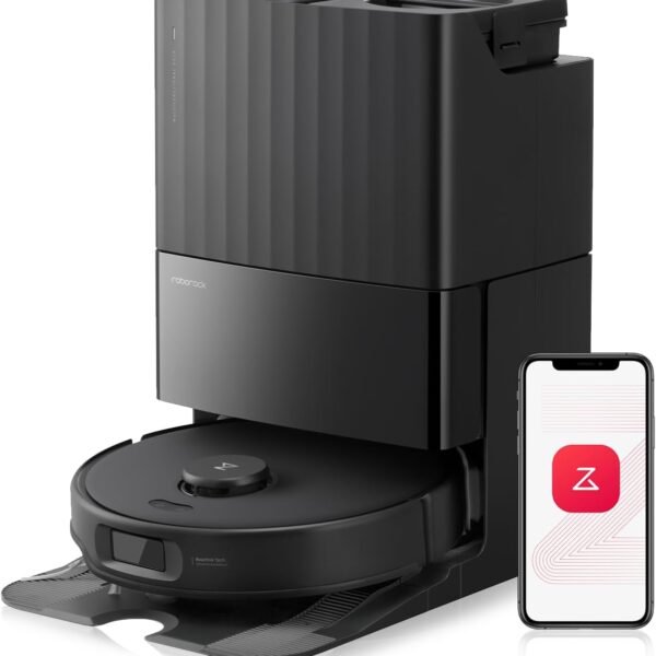 Roborock Qrevo Edge S5A Robot Vacuum & Mop, 18,500Pa, Zero-Tangle