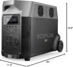 EF ECOFLOW DELTA Pro 3600Wh Portable Power Station – 3600W LiFePO4