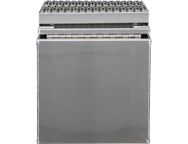 Buyers Products 28-in x 24-in x 18-in Smooth Aluminum Step Box Truck Tool Box 1705281