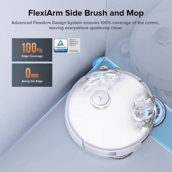 Roborock Qrevo Edge S5A Robot Vacuum & Mop, 18,500Pa, Zero-Tangle