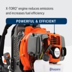 Husqvarna 350BT Gas Backpack Leaf Blower 50.2cc, 692 CFM, 180 MPH