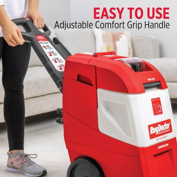 Rug Doctor X3 Commercial Carpet Cleaner Pet Pro Pack with Stain & Odor Removers