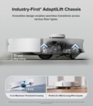 Roborock Qrevo Edge S5A Robot Vacuum & Mop, 18,500Pa, Zero-Tangle