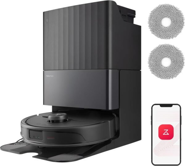 Roborock Qrevo Edge S5A Robot Vacuum & Mop, 18,500Pa, Zero-Tangle