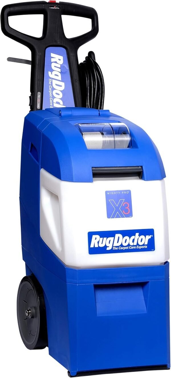 Rug Doctor X3 Commercial Carpet Cleaner Pet Pro Pack with Stain & Odor Removers