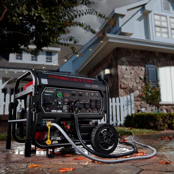 Predator 13,000 Watt Tri-Fuel Portable Generator with Remote Start and CO SECURE Technology