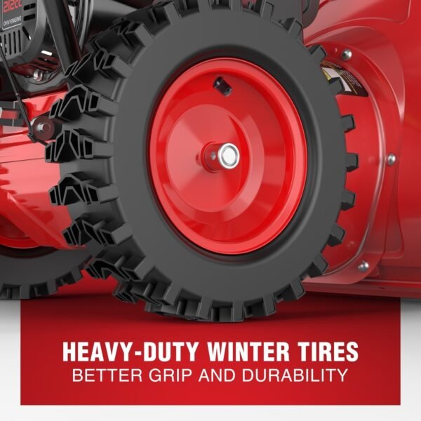 PowerSmart Brand New Self-Propelled Gas Snow Blower, 212cc 24 in. Two-Stage with 120V Electric Start