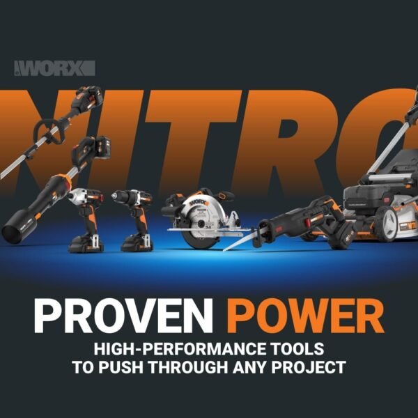 Worx WG471 40V Power Share 20" Cordless Snow Blower with Brushless Motor