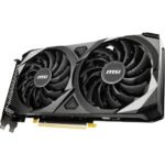 MSI NVIDIA GeForce RTX 3060 Ti Graphic Card – 8 GB GDDR6 – 1.70 GHz Boost Clock – 256 bit Bus Width – PCI Express 4.0 – DisplayPort – HDMI