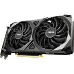 MSI NVIDIA GeForce RTX 3060 Ti Graphic Card - 8 GB GDDR6 - 1.70 GHz Boost Clock - 256 bit Bus Width - PCI Express 4.0 - DisplayPort - HDMI