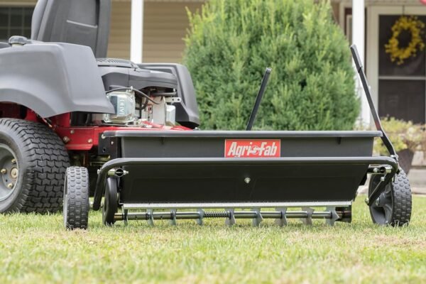 Agri-Fab 45-0543 Tow-Behind 100 lb Lawn & Garden Spiker Seeder Spreader