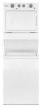 Whirlpool 3.5 Cu. Ft. Stacked Electric Laundry Center with 9 Wash Cycles and AutoDry System, White