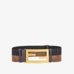 Fendi Brown Ribbon Belt